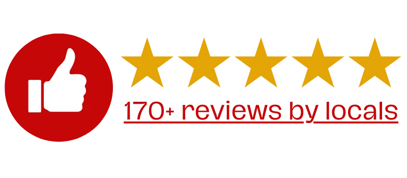 170+ 5 Star Reviews